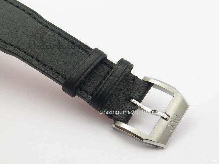 MIROTIME 0501 Mark XVIII IW327001 SS Mk Maker Best Edition Black Dial On Black Leather Strap A SunProtective 7299
